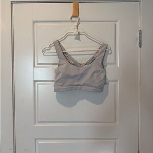 Lululemon Athletica Light Gray Sports Bra